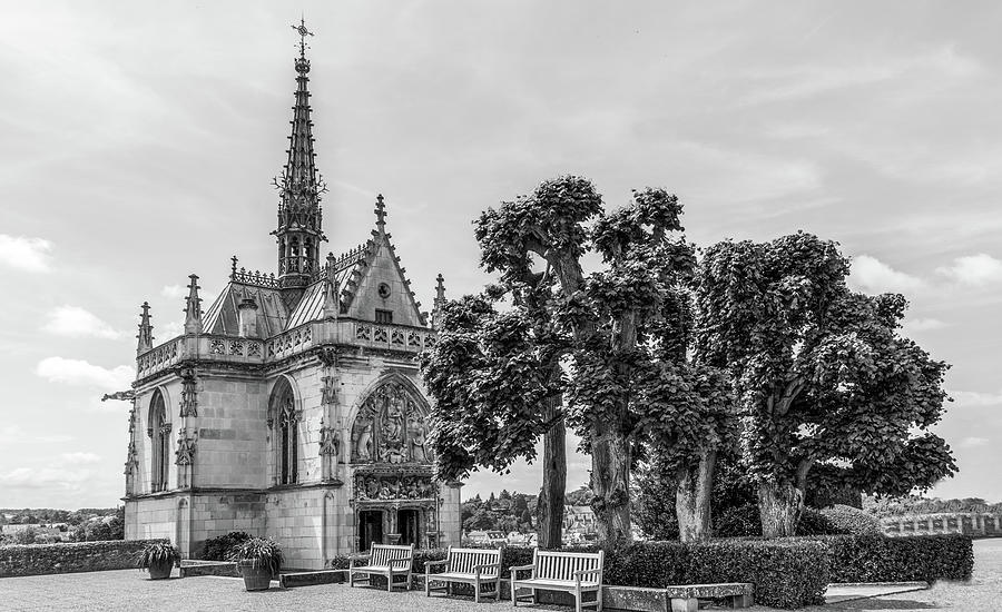 Chapel of Chateau Amboise Photograph by Marcy Wielfaert