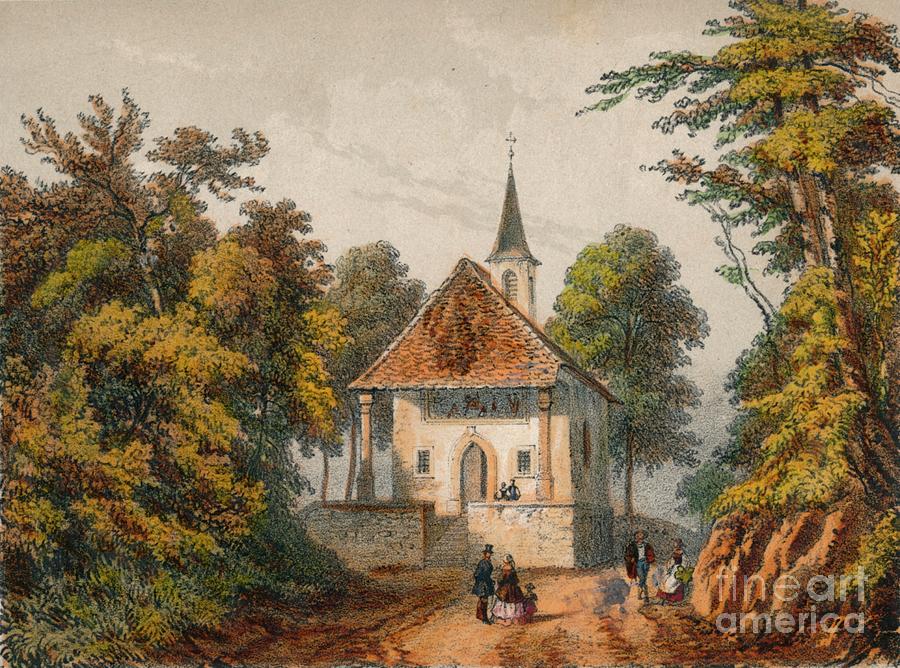 Chapelle De Guillaume-tell Drawing by Print Collector