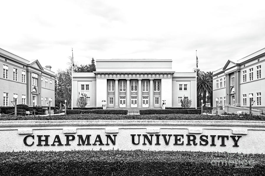 Chapman University Memorial Hall Photograph by University Icons