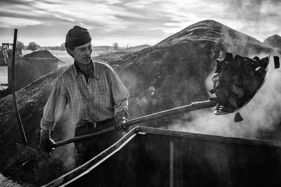 Charcoal Burner Photograph by Zoran Toldi (efiap Azsf)