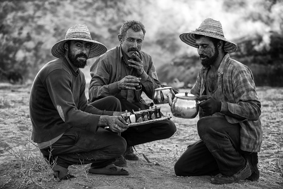 Charcoal Workers (tea Time) Photograph by Durmusceylan
