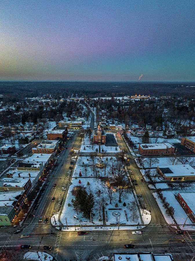 Chardon Christmas Photograph by Andrew Cross - Fine Art America