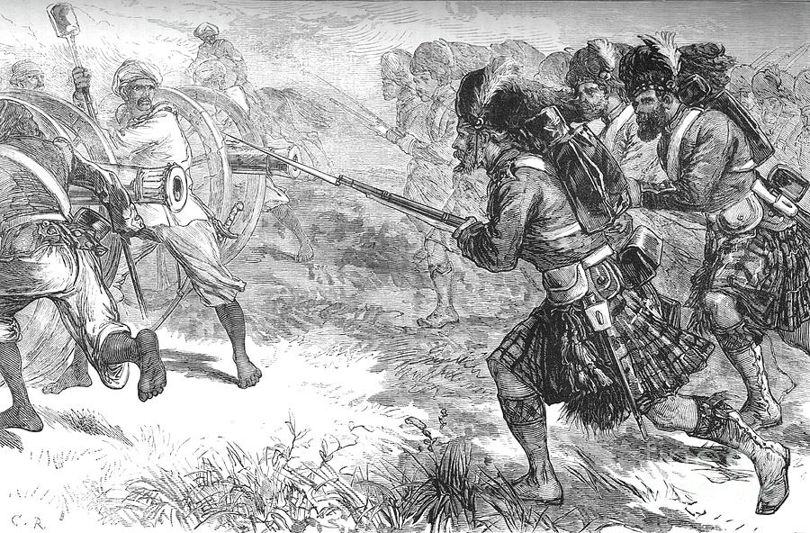 Charge Of The Highlanders by Print Collector