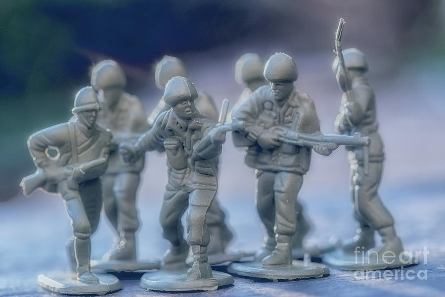 Charge Of The Toy Soldiers Digital Art