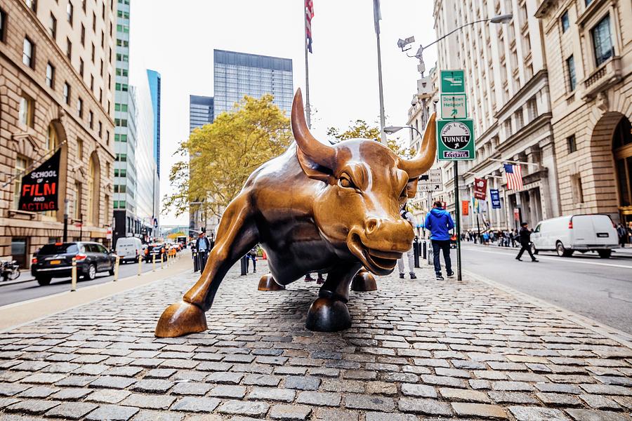 Charging Bull Sculpture, Nyc Digital Art by Antonino Bartuccio - Fine ...