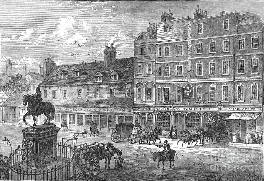 Charing Cross Drawing by Print Collector