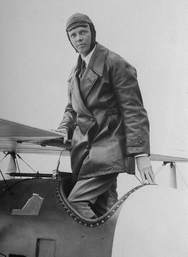 Charles A. Lindbergh Photograph by Time Life Pictures