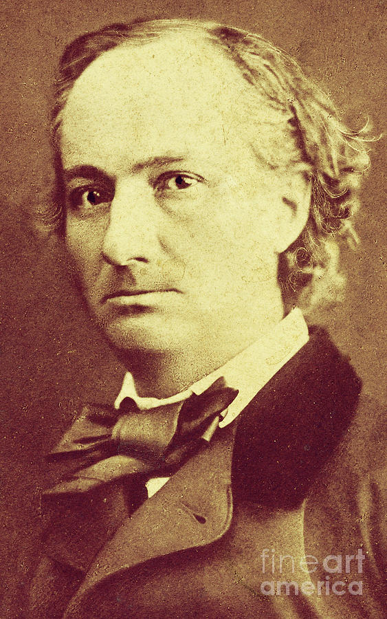 Charles Baudelaire, French writer and poet, Photo by Felix Nadar by Felix Nadar Charles Baudelaire, French writer and poet, Photo by Felix Nadar by Felix Nadar