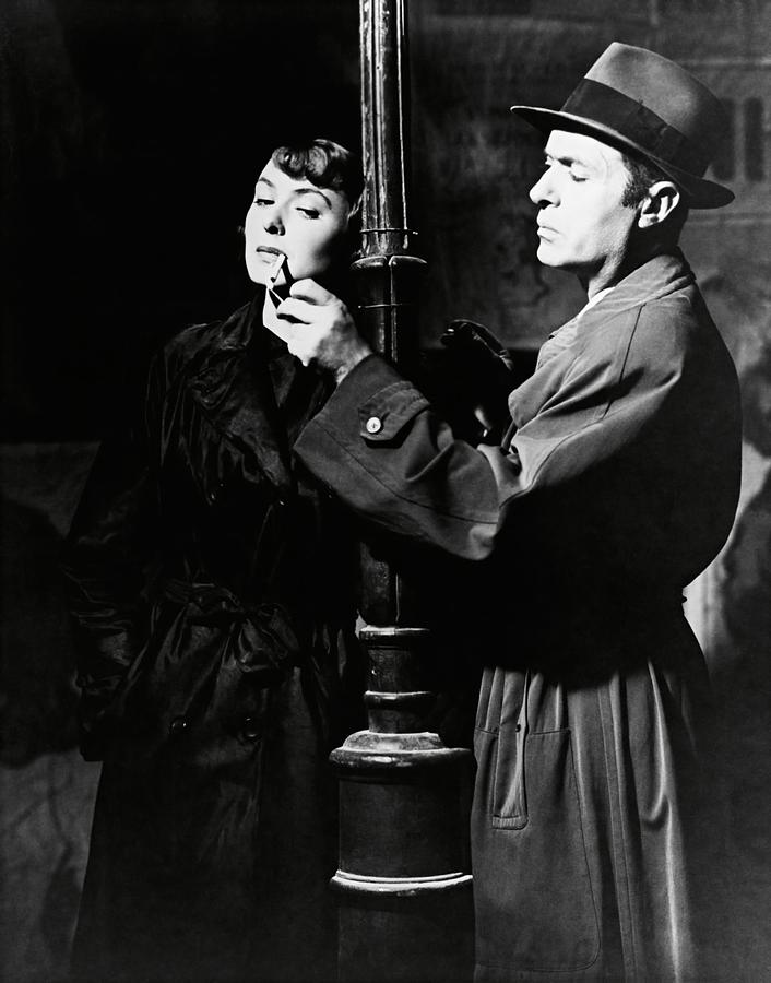 CHARLES BOYER and INGRID BERGMAN in ARCH OF TRIUMPH -1948-. Photograph by Album