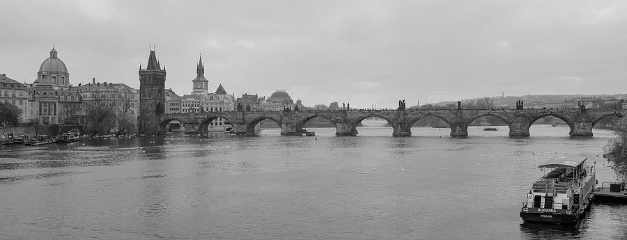Charles Bridge in Prague Photograph by Mark Duehmig