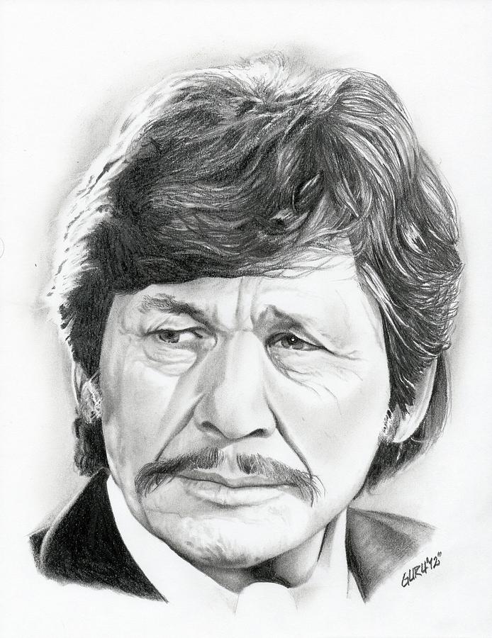 Charles Bronson Drawing by Lantz Fisk - Fine Art America