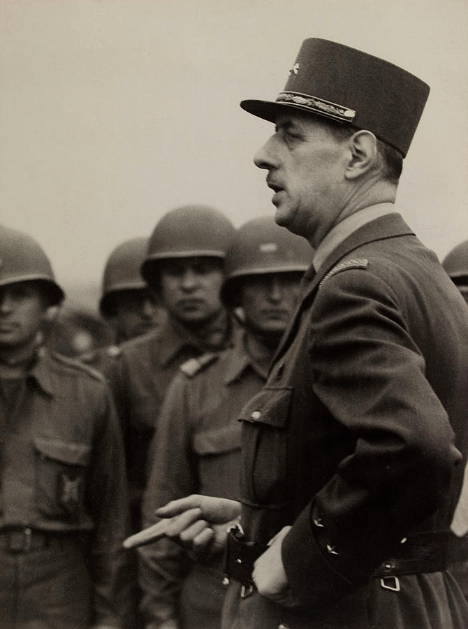 Charles De Gaulle, French Officer Photograph by Science Source - Pixels