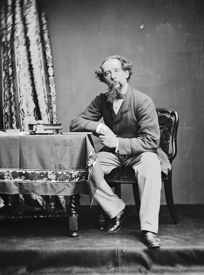 Charles Dickens Photograph by Hulton Archive