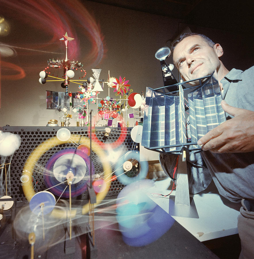 Toy Photograph - Charles Eames by Ralph Crane