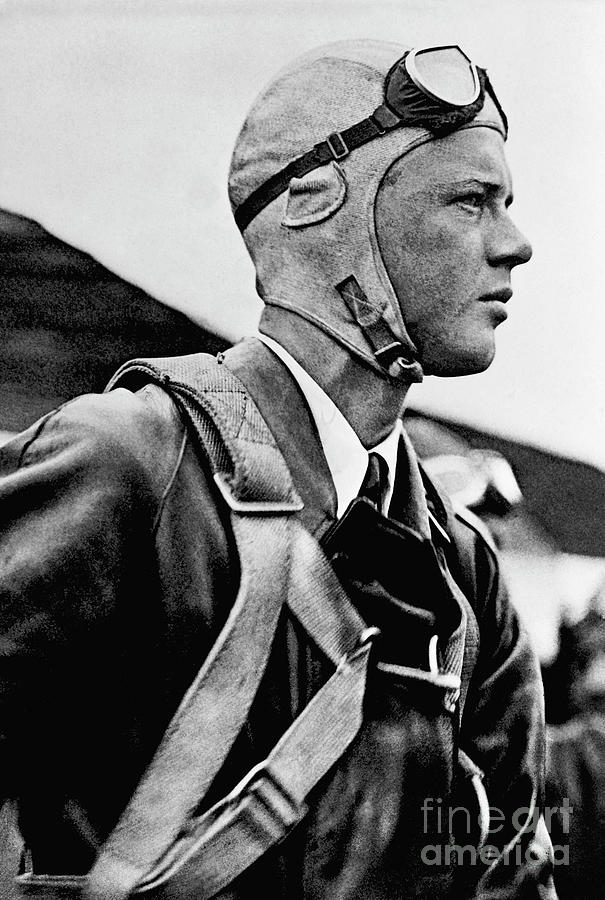 Charles Lindbergh In His Flying Gear Photograph by Bettmann
