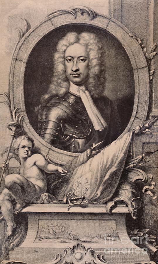 Charles Mordaunt Earl Of Peterborough Drawing by Print Collector