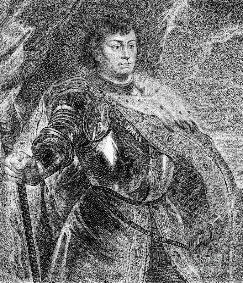 Charles The Bold, Duke Of Burgundy Drawing by Print Collector