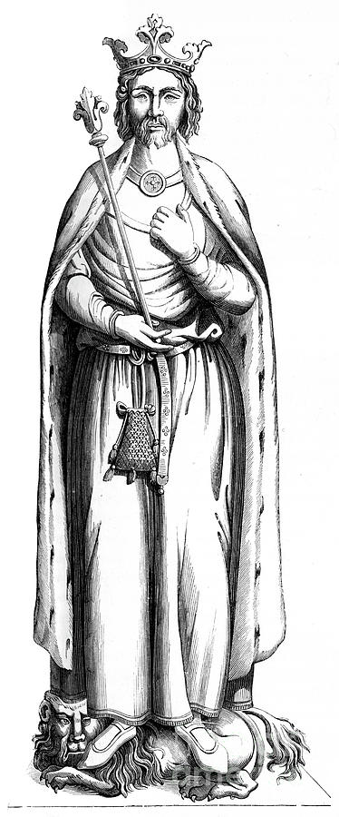 Charles The Simple 879-929, 16th Drawing by Print Collector