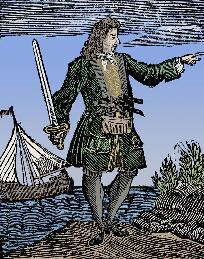 Charles Vane, English Pirate Photograph by Science Source