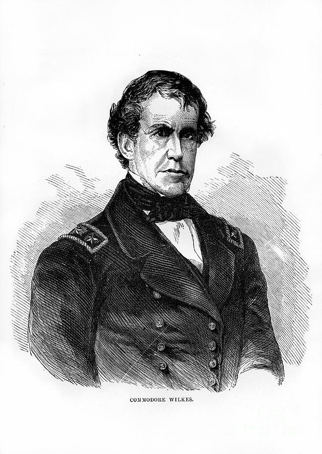 Charles Wilkes, American Naval Officer Drawing by Print Collector