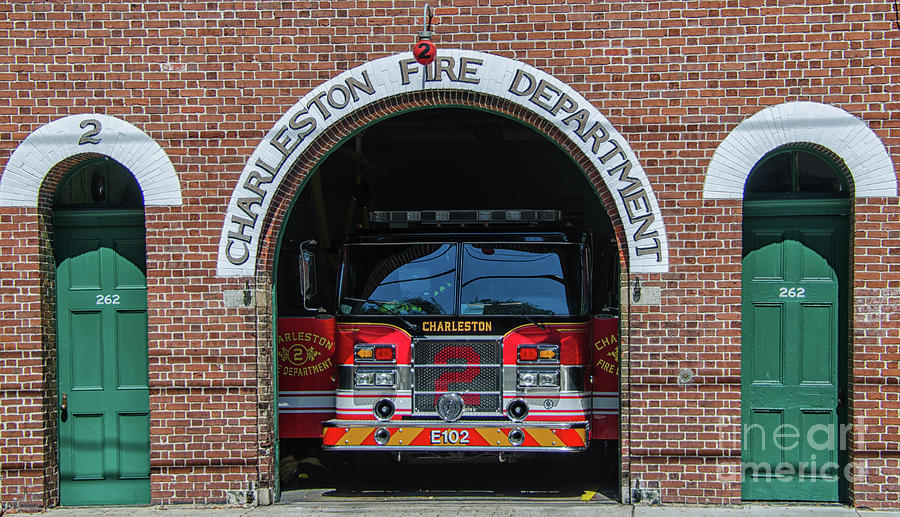 Charleston Fire Department - 2 Photograph by Dale Powell