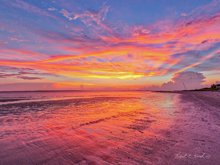 Charleston Sunset II Photograph by Robert Hersh