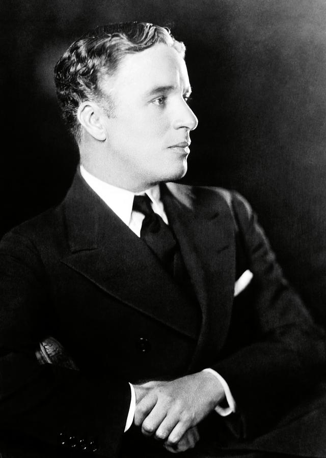 Charlie Chaplin . Photograph by Album