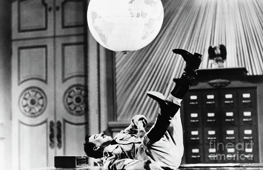 Charlie Chaplin In The Great Dictator Photograph by Bettmann