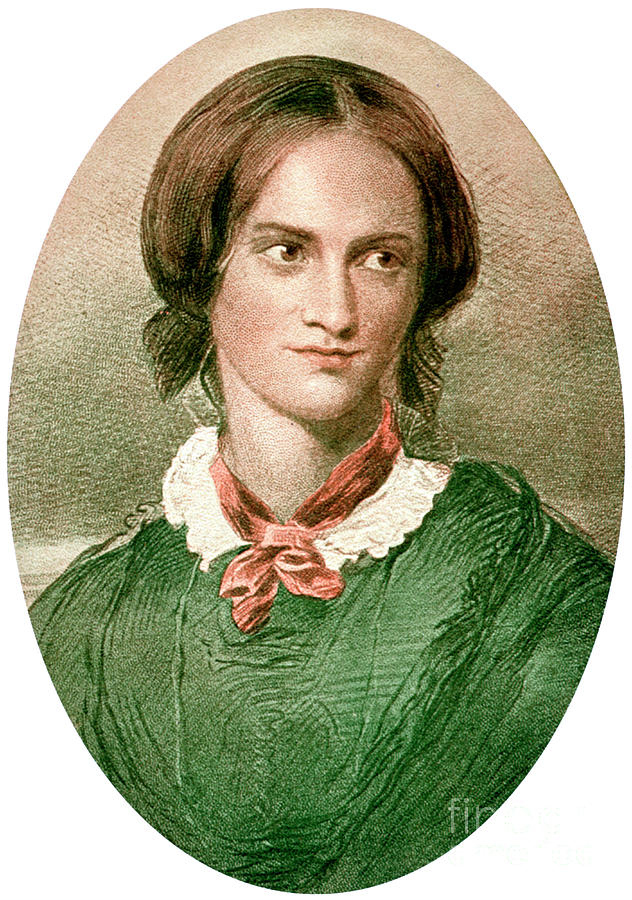 Charlotte Bronte 1816-1855, English Drawing by Print Collector