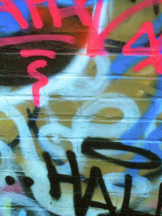 Abstract Photograph - Charm City Graffiti VII by Ryan Hopkins