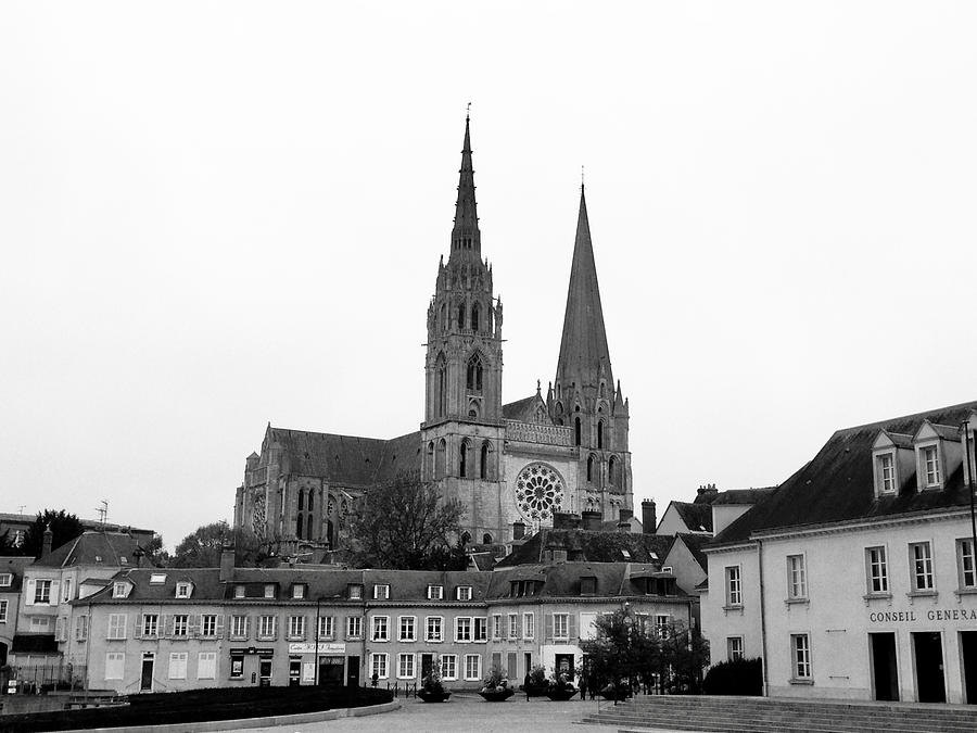 Chartes Cathedral Photograph by Life Makes Art