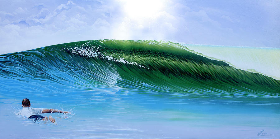 Chasing Barrels by William Love Chasing Barrels by William Love