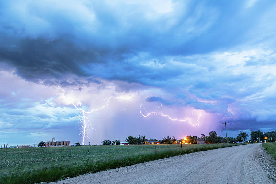 Chasing Fracking Lightning Storms Photograph by James BO Insogna