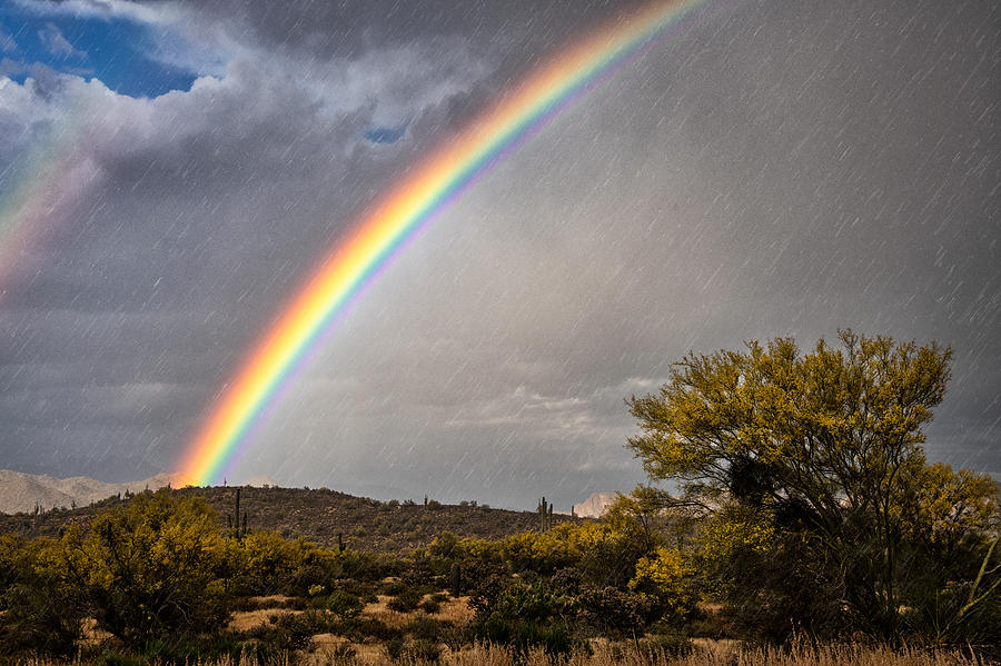 Chasing Rain And Rainbows  Photograph by Saija Lehtonen