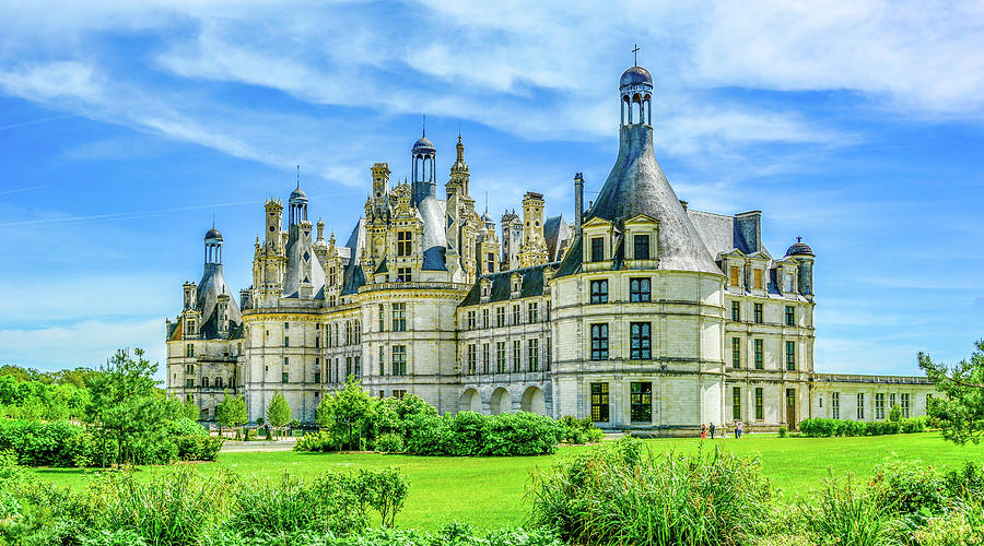 Chateau Chambord Shines Photograph by Marcy Wielfaert