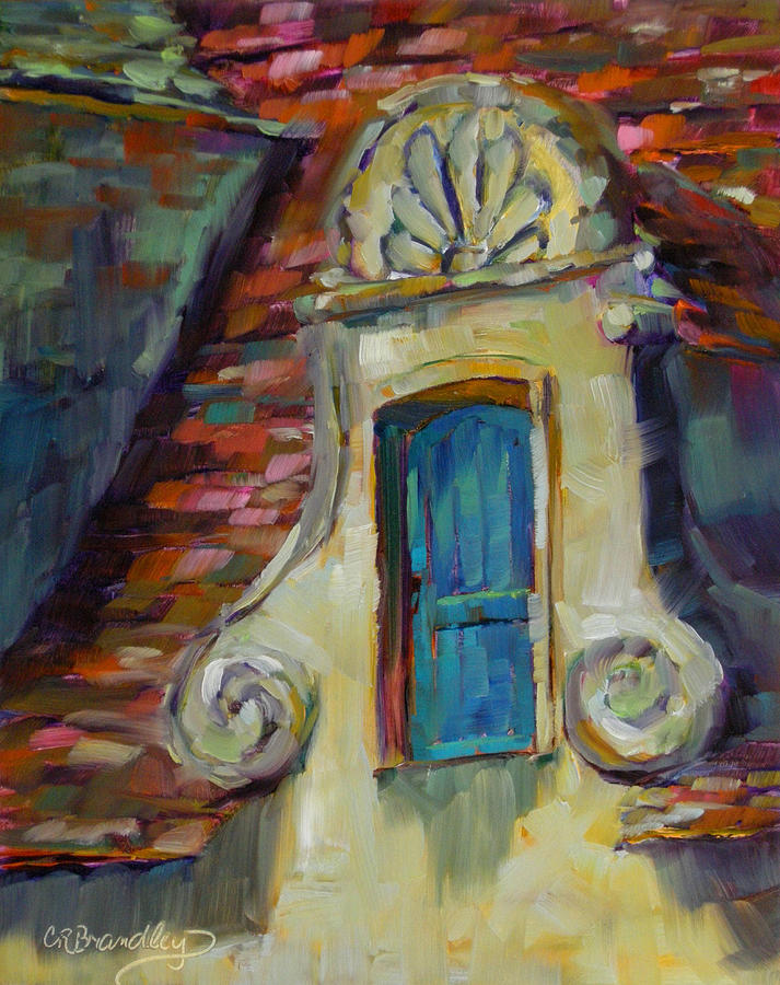Chateau Chapel Painting by Chris Brandley