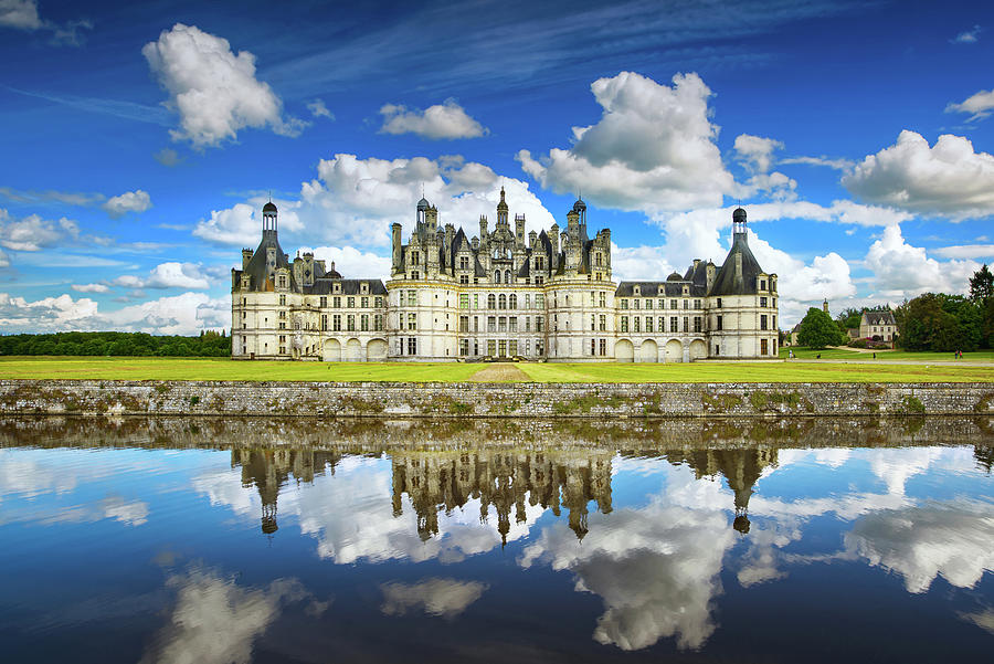 Chateau de Chambord castle. Loire Photograph by Stefano Orazzini