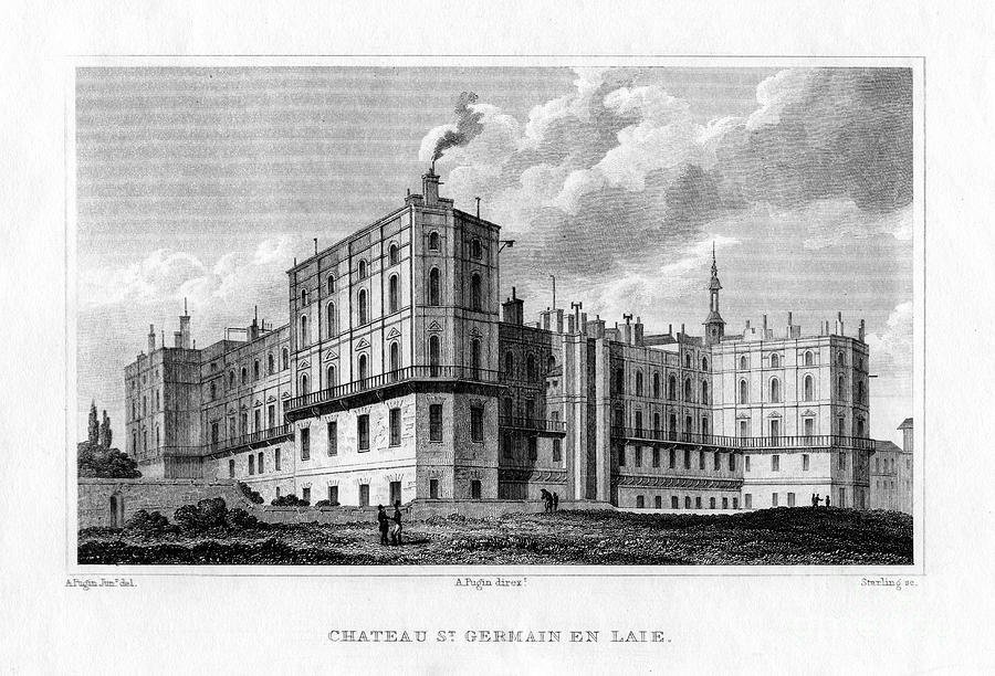 Chateau De Saint Germain En Laye Drawing by Print Collector