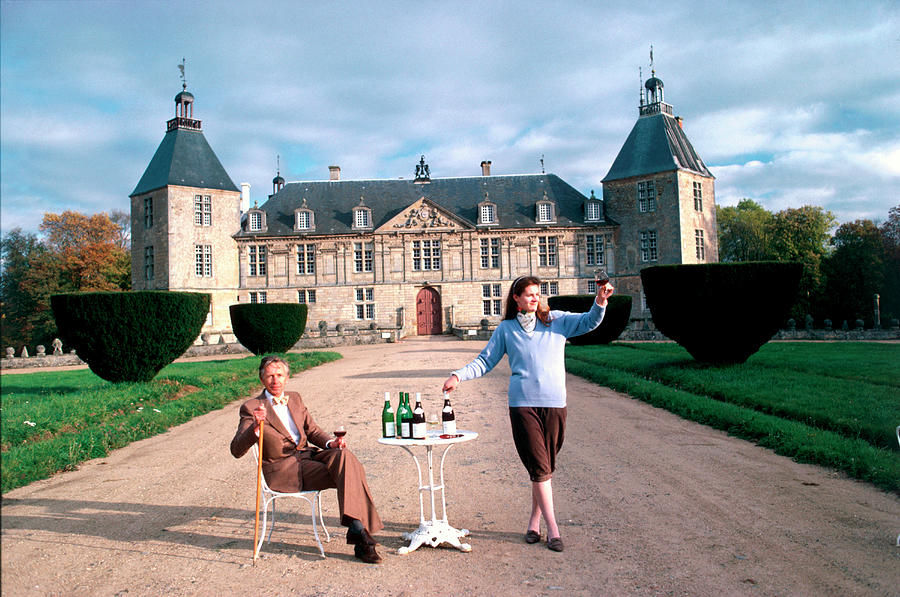 Chateau De Sully Photograph by Slim Aarons