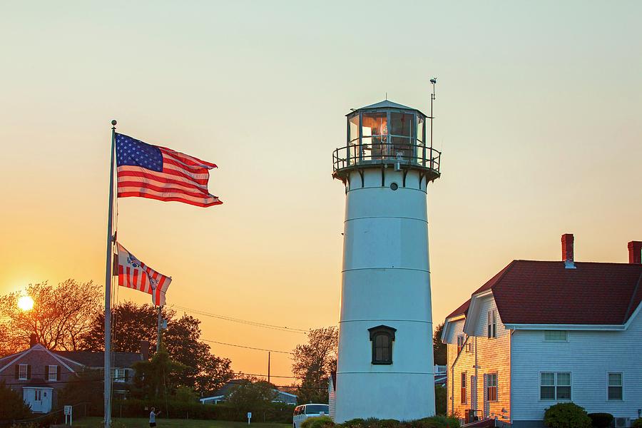 Chatham Lighthouse, Cape Cod, Ma Digital Art By Lumiere - Fine Art America