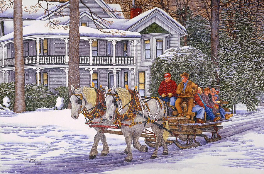 Chautauqua - Hitching A Ride Painting by Thelma Winter - Fine Art America