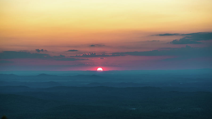 Cheaha Wilderness Sunset - Summer Photograph by James-Allen