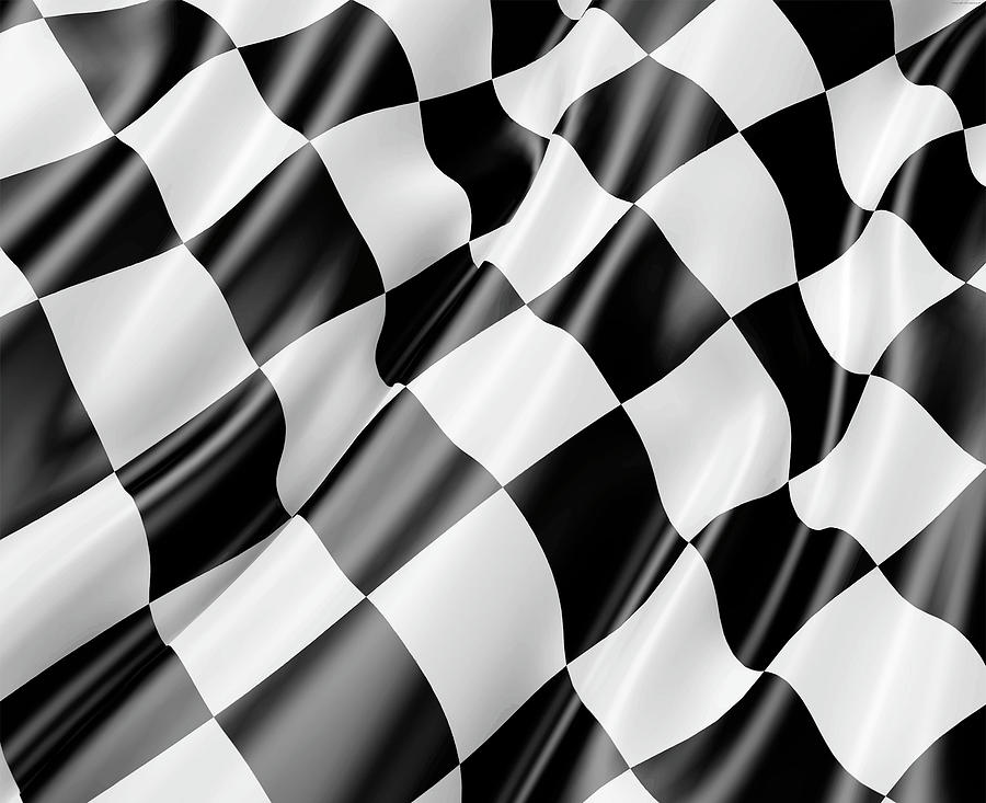 Checkered Flag, Cloth, WIN, WINNER, Chequered Flag, Motor Sport, Racing ... Repeating Checkered Flag Background