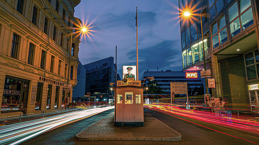 Checkpoint Charlie - Berlin, Germany - Travel photography Photograph by Giuseppe Milo