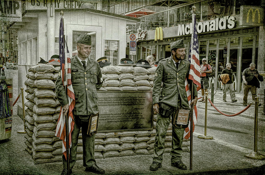 Checkpoint Charlie Photograph by Paul Coco - Fine Art America