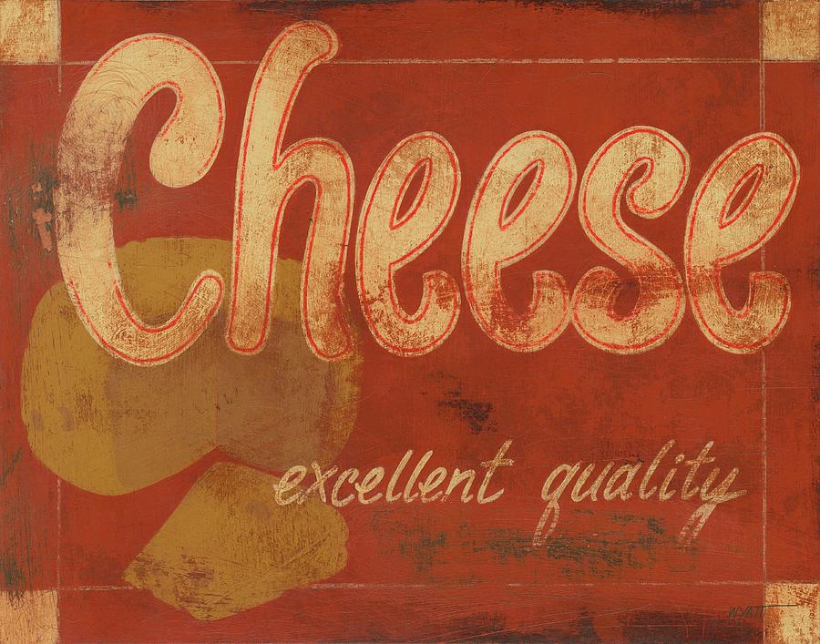 Vintage Painting - Cheese by Norman Wyatt Jr.
