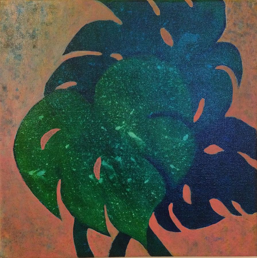 Cheese plant#1 Painting by Milly Tseng