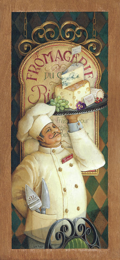 Chef 3 Painting by Lisa Audit