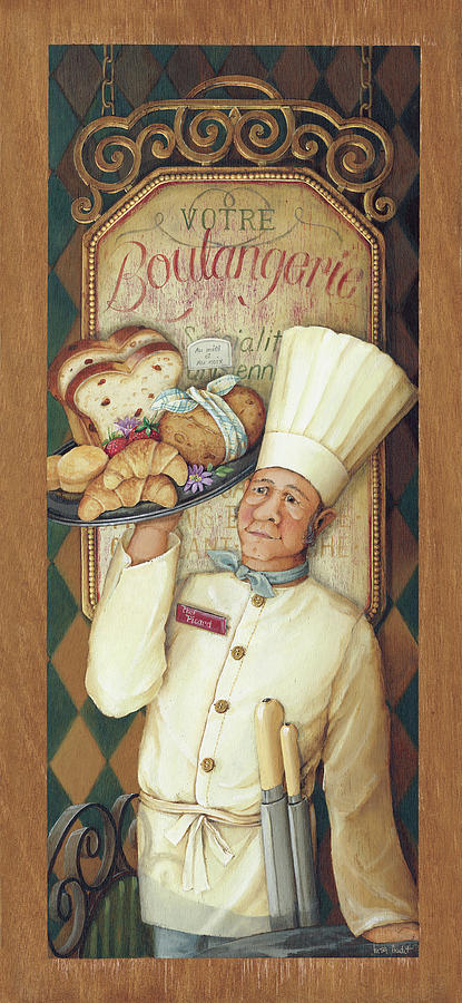 Chef 4 Painting by Lisa Audit