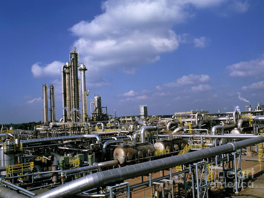Chemical Factory Photograph by Maximilian Stock Ltd/science Photo Library